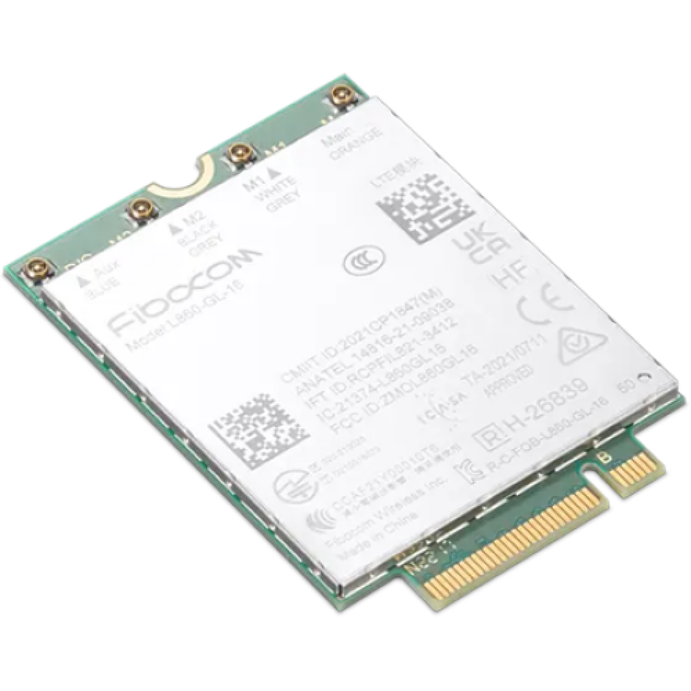 Lenovo , 5G Sub-6 GHz M.2 WWAN Module , ThinkPad Fibocom FM350-GL