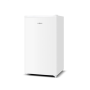 Goddess , GODRME085GW8SSF , Refrigerator , Energy efficiency class F , Free standing , Larder , Height 85 cm , Fridge net capacity 88 L , Freezer net capacity L , 39 dB , White