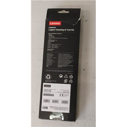 SALE OUT. Lenovo Accessories Legion Cleaning & Tool Kit , Lenovo Legion Cleaning and Tool Kit , DAMAGED PACKAGING, USED AS DEMO