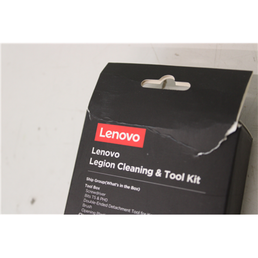 SALE OUT. Lenovo Accessories Legion Cleaning & Tool Kit , Lenovo Legion Cleaning and Tool Kit , DAMAGED PACKAGING, USED AS DEMO