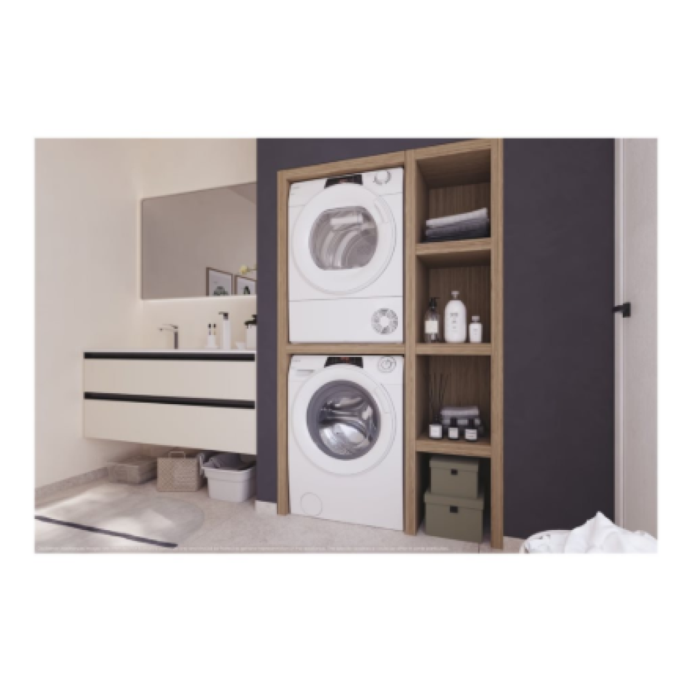 Candy Washing Machine , RO 1486DWMT/1-S , Energy efficiency class A , Front loading , Washing capacity 8 kg , 1400 RPM , Depth 54 cm , Width 60 cm , Display , Digital , Steam function , White