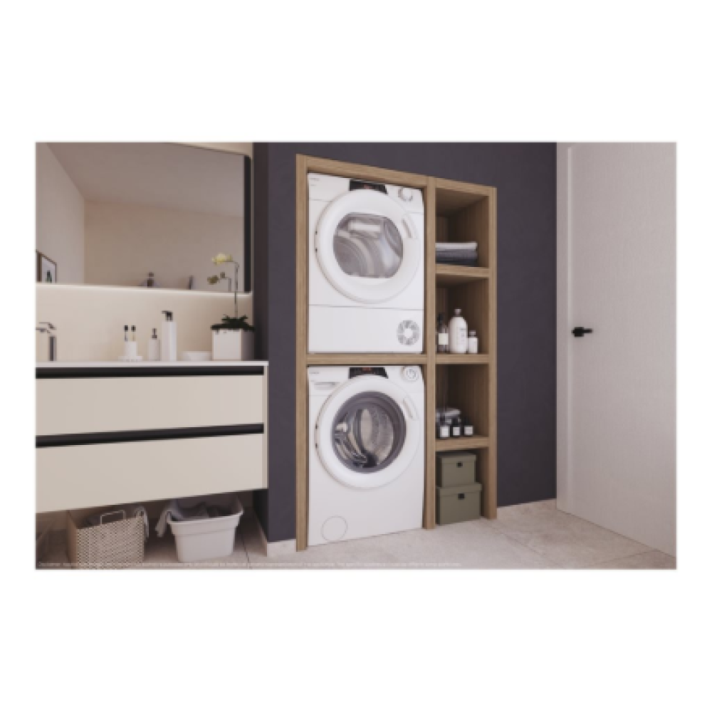 Candy Washing Machine , RO 1486DWMT/1-S , Energy efficiency class A , Front loading , Washing capacity 8 kg , 1400 RPM , Depth 54 cm , Width 60 cm , Display , Digital , Steam function , White