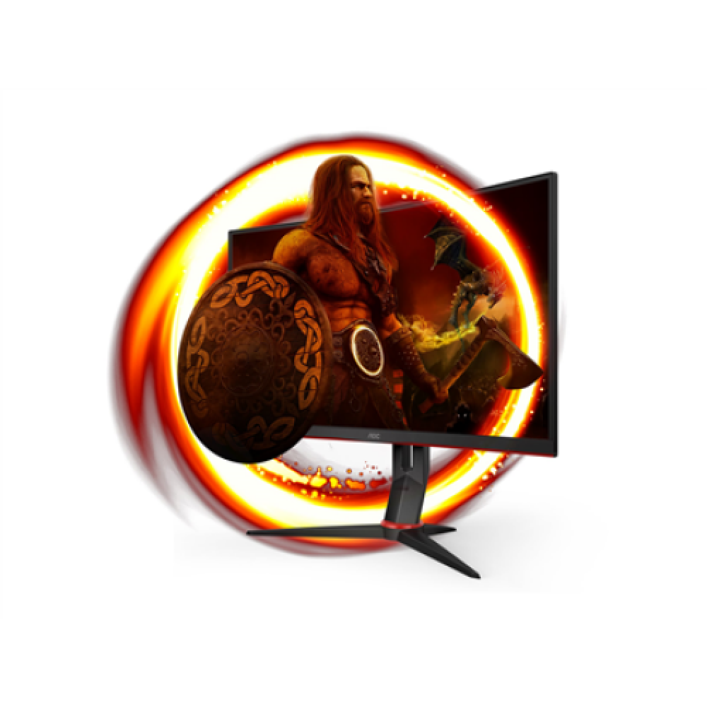 AOC , Monitor , CQ27G2S/BK , 27 , VA , 16:9 , 165 Hz , 4 ms , 250 cd/m² , HDMI ports quantity 2 , Black