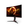 AOC , Monitor , CQ27G2S/BK , 27 , VA , 16:9 , 165 Hz , 4 ms , 250 cd/m² , HDMI ports quantity 2 , Black