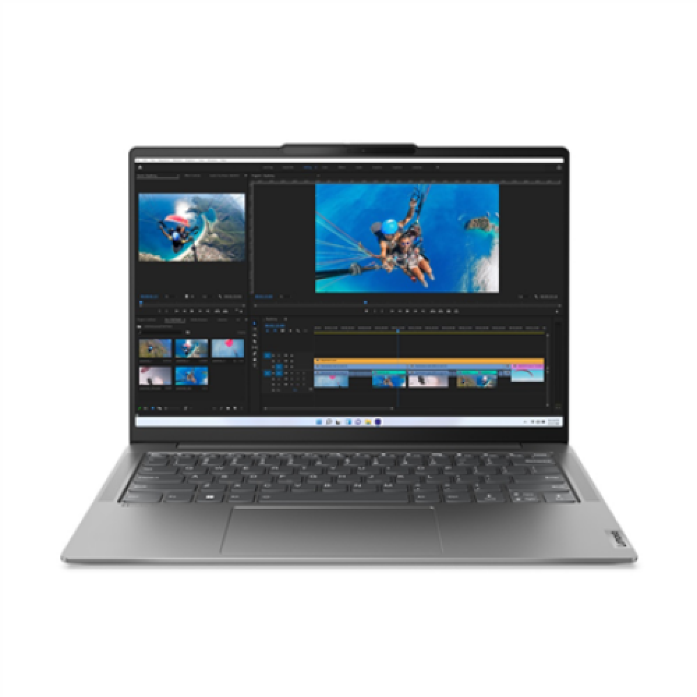 Lenovo Yoga Slim 6 14IAP8 Storm Grey, 14 , OLED, WUXGA, 1920 x 1200, Glossy, Intel Core i5, i5-1240P, 16 GB, Soldered LPDDR5-4800, SSD 512 GB, Intel Iris Xe Graphics, No Optical drive, Windows 11 Home, 802.11ax, Bluetooth version 5.1, Keyboard language En