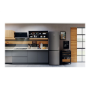 Hotpoint , Refrigerator , HAFC8 TO32SK , Energy efficiency class E , Free standing , Combi , Height 191.2 cm , No Frost system , Fridge net capacity 231 L , Freezer net capacity 104 L , Display , 40 dB , Silver Black