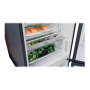Hotpoint , HAFC8 TO32SK , Refrigerator , Energy efficiency class E , Free standing , Combi , Height 191.2 cm , No Frost system , Fridge net capacity 231 L , Freezer net capacity 104 L , Display , 40 dB , Silver Black