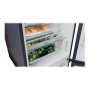 Hotpoint , Refrigerator , HAFC8 TO32SK , Energy efficiency class E , Free standing , Combi , Height 191.2 cm , No Frost system , Fridge net capacity 231 L , Freezer net capacity 104 L , Display , 40 dB , Silver Black