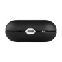 Fixed , Earbuds Case with MagSafe Support , Apple AirPods Pro 2/Pro 2 (USB-C) , Black , Leather