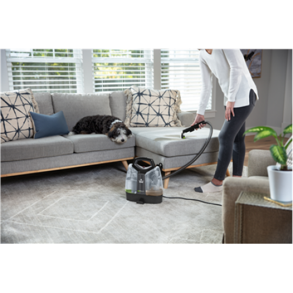 Bissell , SpotClean Pet Select Cleaner , 37288 , Corded operating , Handheld , 330 W , - V , Black/Titanium/Lime , Warranty 24 month(s)