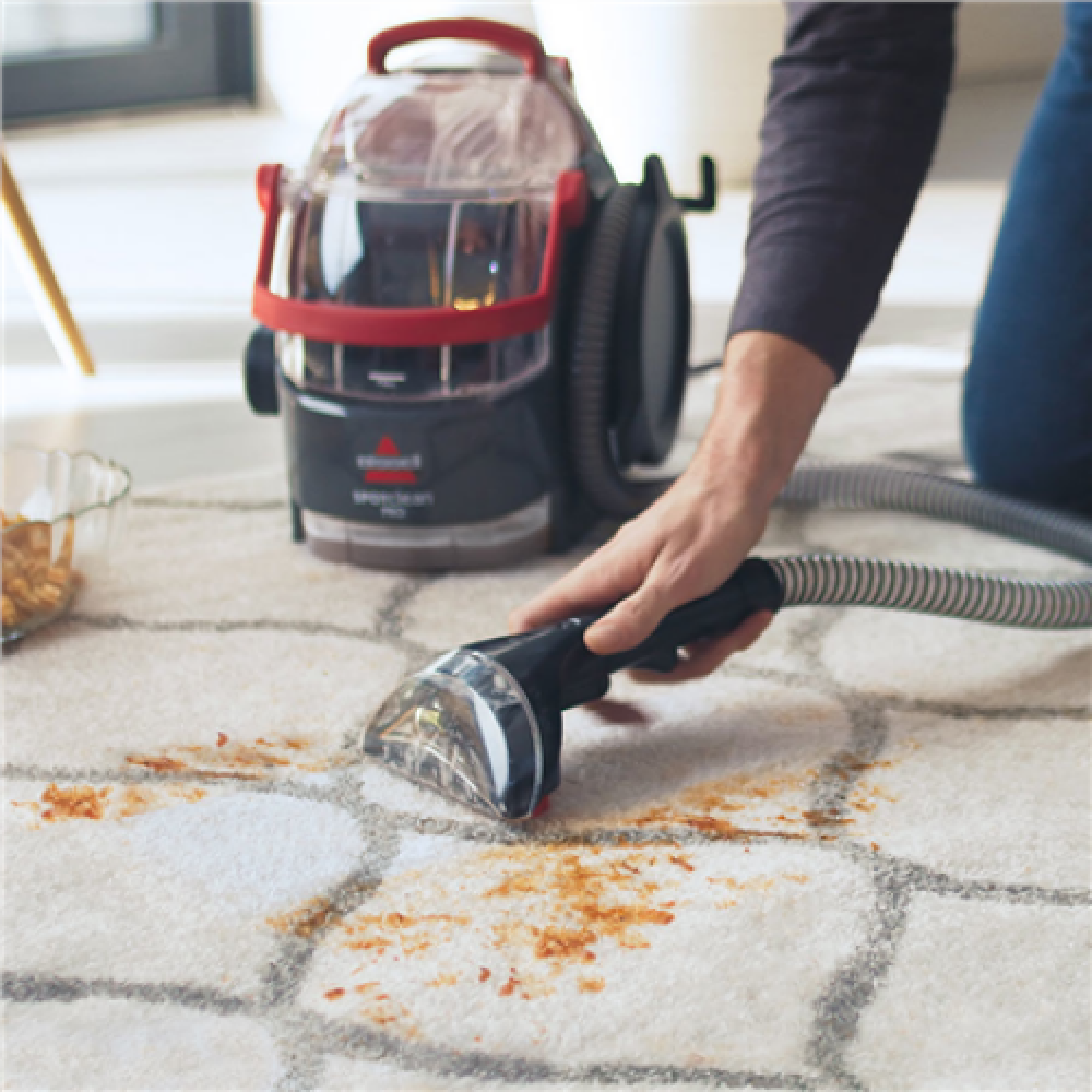 Bissell , Spot Cleaner , SpotClean Pro , Corded operating , Handheld , Washing function , 750 W , - V , Red/Titanium , Warranty 24 month(s)