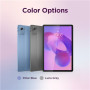 Lenovo ZAFR0399SE , Idea Tab Wi-Fi (w/o power adapter) , 11 , Luna Grey , IPS , 2560 x 1600 pixels , MediaTek , Dimensity 6300 , 8 GB , Soldered LPDDR4x , 256 GB , Wi-Fi , Front camera , 5 MP , Rear camera , 8 MP , Bluetooth , 5.2 , Android , 15 (OS upgra