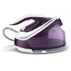 Philips Ironing System GC7933/30 PerfectCare Compact Plus 2400 W, 1.5 L, 6.5 bar, Auto power off, Vertical steam function, Calc-clean function, Purple, 120 g/min