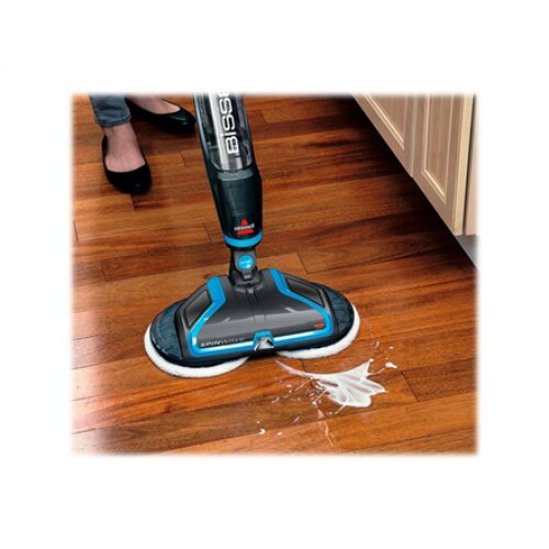 Bissell , Mop , SpinWave , Corded operating , Electric , Washing function , 105 W , Blue/Titanium