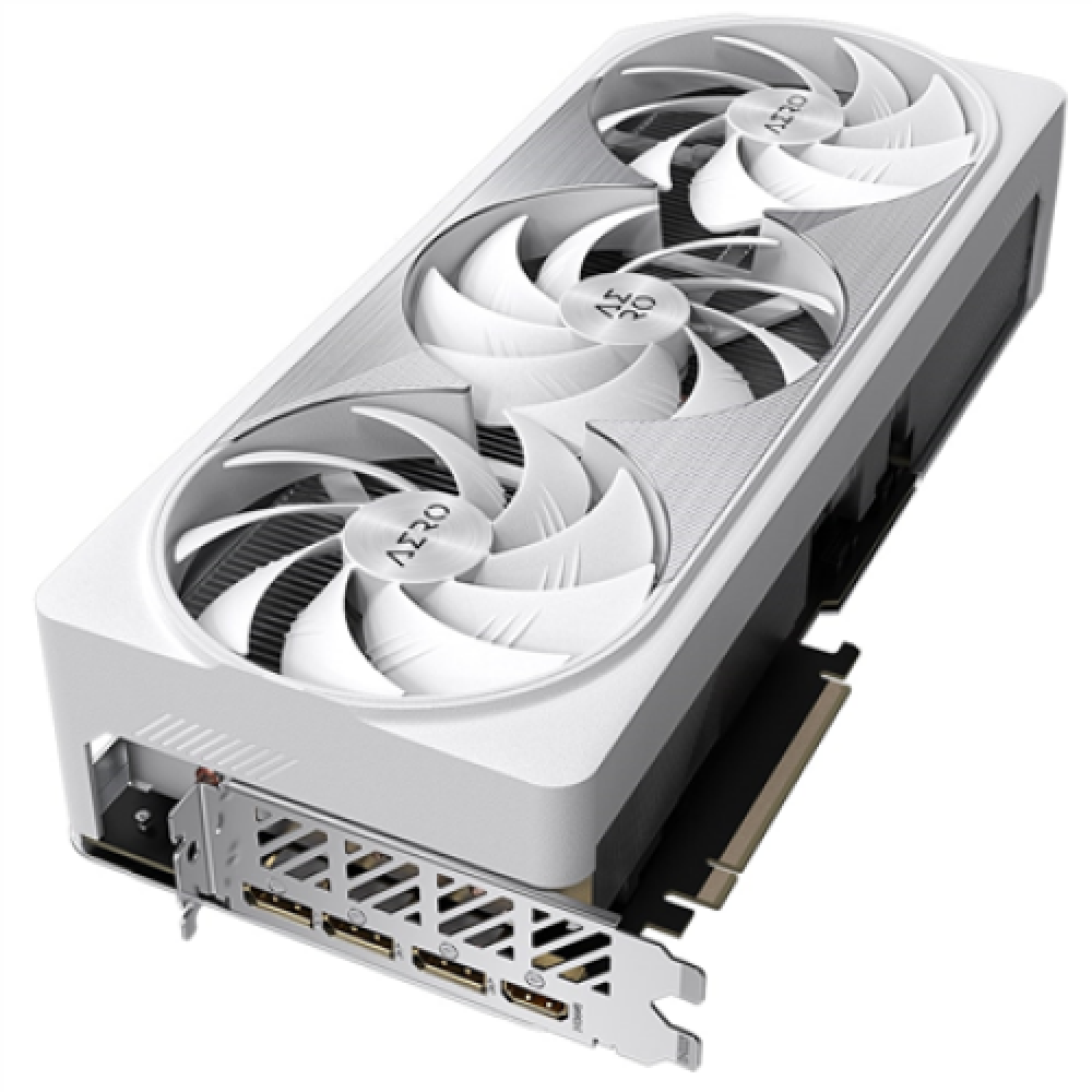 Gigabyte GV-N4080AERO OC-16GD 1.0 NVIDIA 16 GB GeForce RTX 4080 GDDR6X PCI-E 4.0 HDMI ports quantity 1 Memory clock speed 22400 MHz
