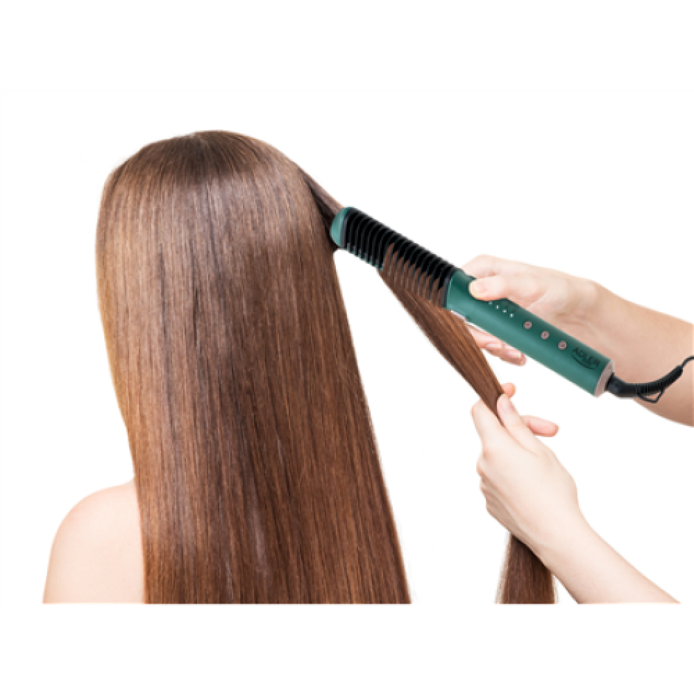 Adler , Straightening Brush , AD 2324 , Warranty 24 month(s) , Temperature (max) 210 °C , Green