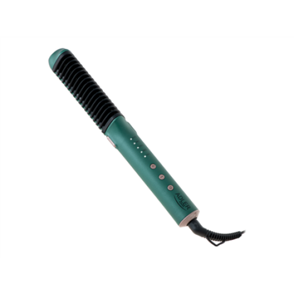 Adler , Straightening Brush , AD 2324 , Warranty 24 month(s) , Temperature (max) 210 °C , Green
