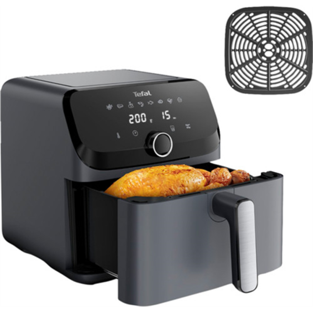 Tefal EY855B Easy Fry Mega Air Fryer, 7.5L, Black , TEFAL