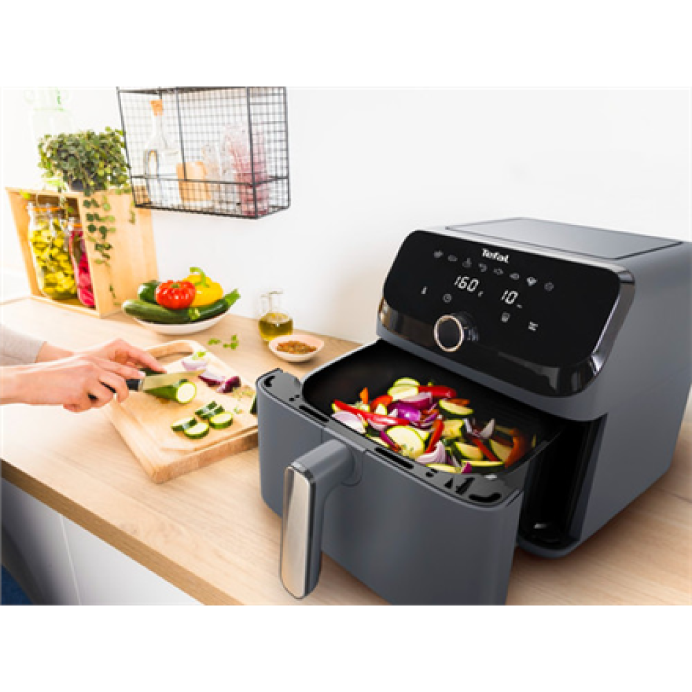 Tefal EY855B Easy Fry Mega Air Fryer, 7.5L, Black , TEFAL