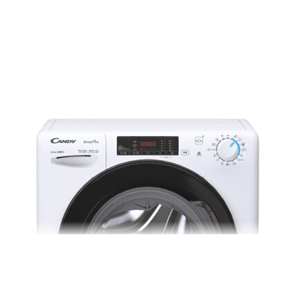 Candy , Washing Machine with Dryer , CSHW4645TWB3/1-S , Energy efficiency class C/E , Front loading , Washing capacity 6 kg , 1400 RPM , Depth 45 cm , Width 60 cm , Display , Digit , Drying system , Drying capacity 4 kg , Steam function , White