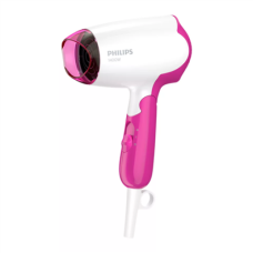 Philips , Hair Dryer , BHD003/00 , 1400 W , Number of temperature settings 2 , White/Pink