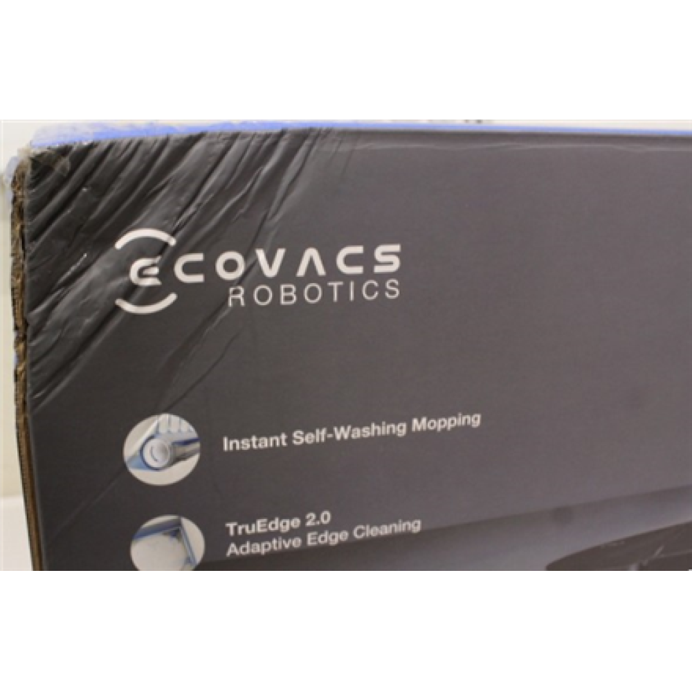 SALE OUT. Ecovacs DEEBOT T80 OMNI Vacuum cleaner, Robot, Wet&Dry, 18000Pa, TruEdge 2.0, ZeroTangle 3.0, Carpet Care, Black + Auto-empty stat , Ecovacs Robotic Vacuum Cleaner , DEEBOT T80 OMNI , Wet&Dry , Li-ion , 6400 mAh , Dust capacity 0.22 L , 