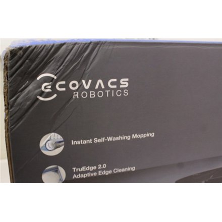 SALE OUT. Ecovacs DEEBOT T80 OMNI Vacuum cleaner, Robot, Wet&Dry, 18000Pa, TruEdge 2.0, ZeroTangle 3.0, Carpet Care, Black + Auto-empty stat , Ecovacs Robotic Vacuum Cleaner , DEEBOT T80 OMNI , Wet&Dry , Li-ion , 6400 mAh , Dust capacity 0.22 L , 