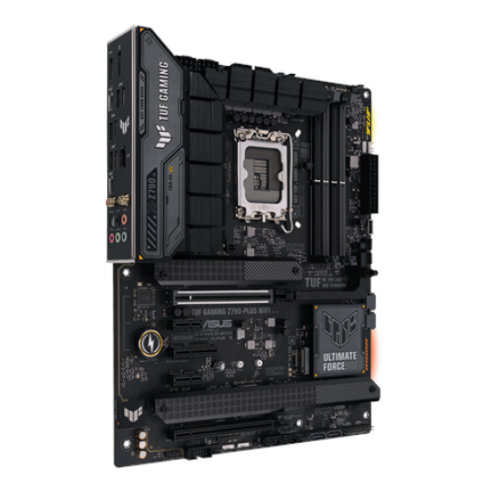 Asus , TUF GAMING Z790-PLUS WIFI , Processor family Intel , Processor socket LGA1700 , DDR5 , Supported hard disk drive interfaces SATA, M.2 , Number of SATA connectors 4