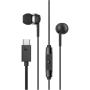 Sennheiser Headphones , CX 80U , Wired , In-ear , Microphone , Black