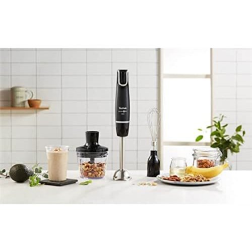 TEFAL , Blender , HB943838 InfintyForce , Hand Blender , 1000 W , Number of speeds 1 , Chopper , Black