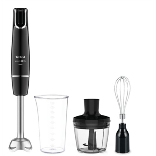 TEFAL , Blender , HB943838 InfintyForce , Hand Blender , 1000 W , Number of speeds 1 , Chopper , Black