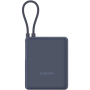 Xiaomi 33W Power Bank (Integrated Cable) , 10000 mAh , USB-C , Ice Blue