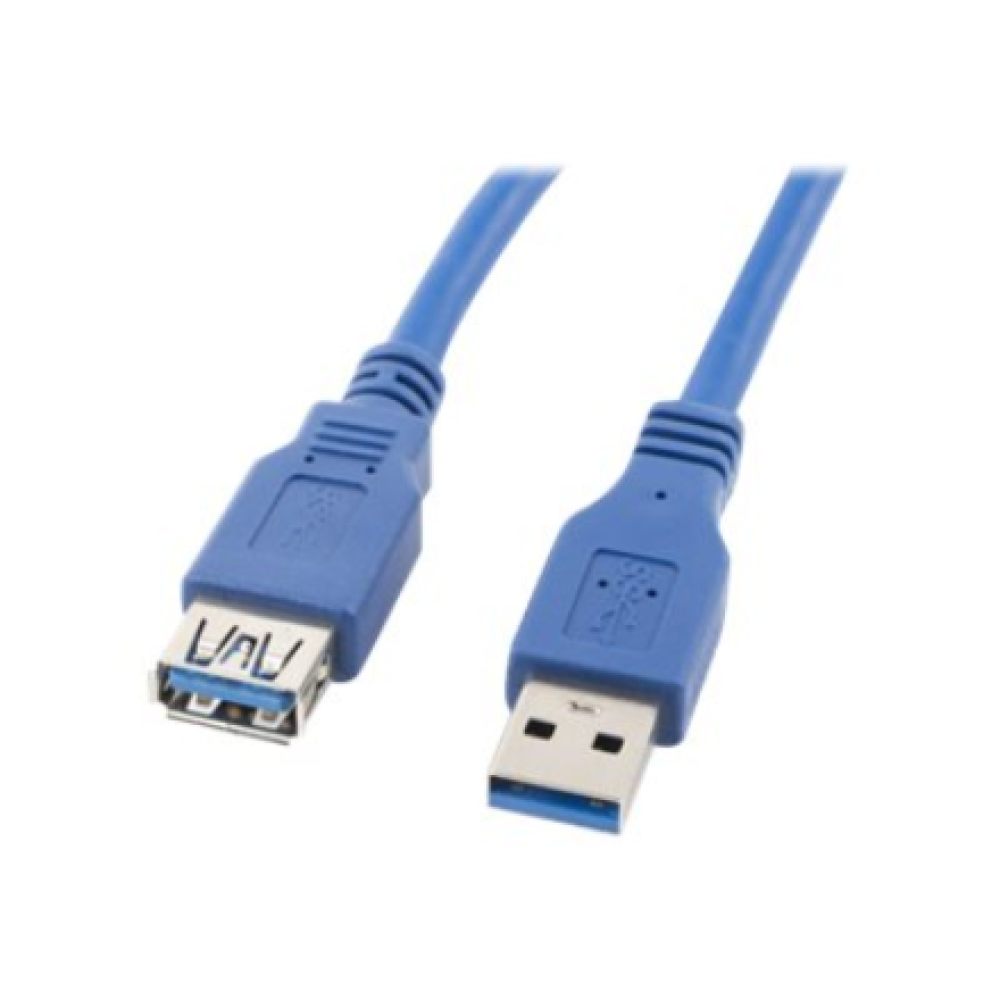 Lanberg Lanberg USB-A 3.0 Cable, 1.8 m , CA-US3E-10CC-0018-B , USB Type-A to USB Type-A