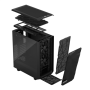 Fractal Design , Meshify 2 Compact Light Tempered Glass , Black , Power supply included , ATX