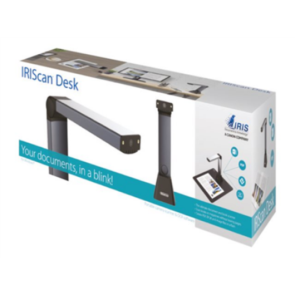 IRIS , IRIScan , Desk 5 , Desktop camera scanner