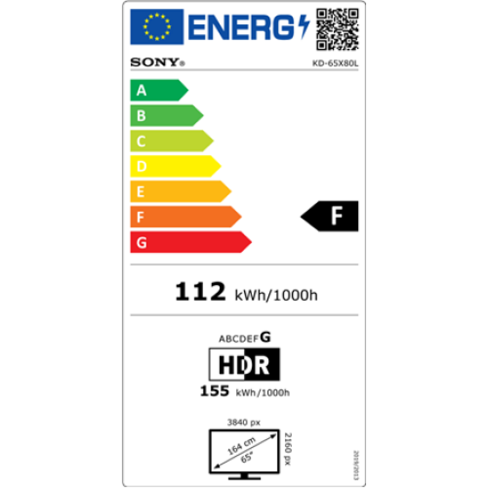 Sony KD65X80L 65 (164cm) 4K Ultra HD Smart Google LED TV