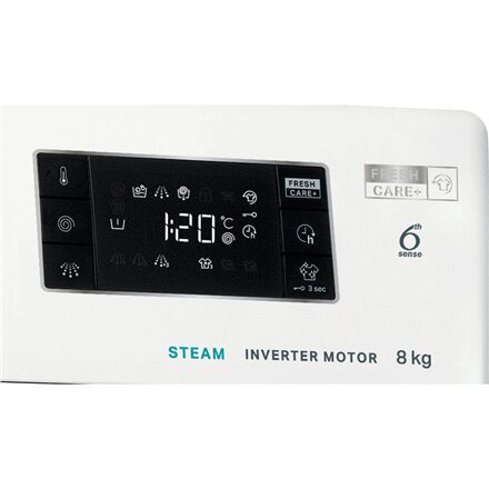 Whirlpool Washing Machine , FFB 8469 BV EE , Energy efficiency class A , Front loading , Washing capacity 8 kg , 1400 RPM , Depth 63 cm , Width 59.5 cm , Display , LED , Steam function , White