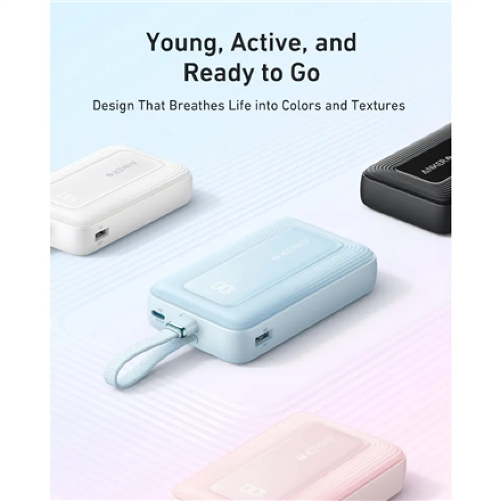 Anker Power Bank , A1689H21 , 20000 mAh , White