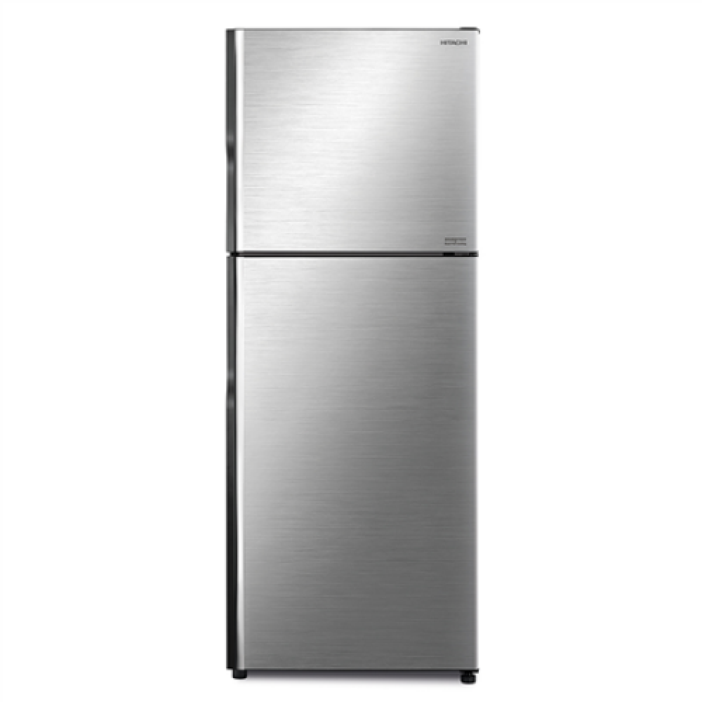Hitachi Refrigerator R-VX441PRU9-1 (BSL) Energy efficiency class E, Free standing, Double Door, Height 169.5 cm, No Frost system, Fridge net capacity 265 L, Freezer net capacity 101 L, 40 dB, Brilliant Silver