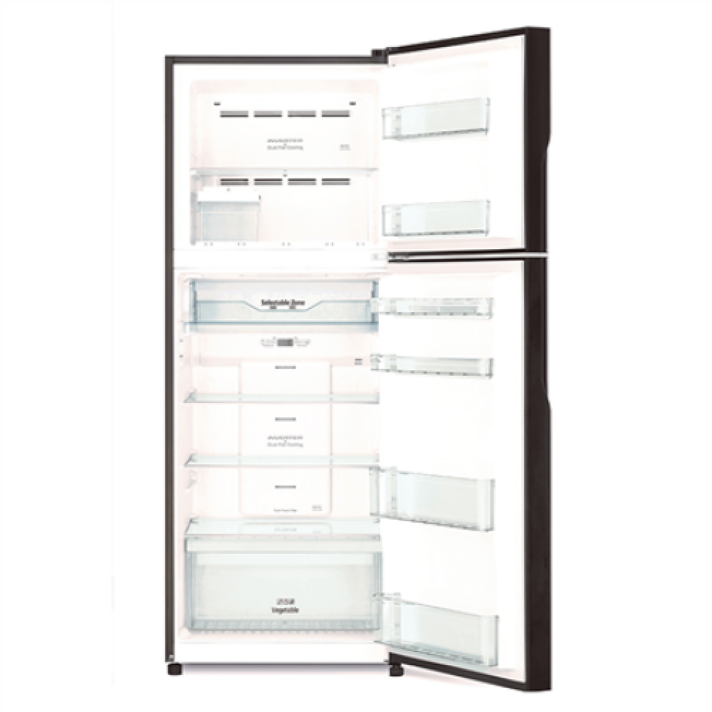 Hitachi Refrigerator R-VX441PRU9-1 (BSL) Energy efficiency class E, Free standing, Double Door, Height 169.5 cm, No Frost system, Fridge net capacity 265 L, Freezer net capacity 101 L, 40 dB, Brilliant Silver