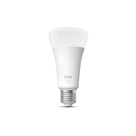 Philips Hue W 1600 A67 1P EU , E27 , 13.5 W , Soft white light , Bluetooth and Zigbee