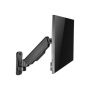 Logilink , Wall mount , Tilt, swivel, rotate , 17-32 , Maximum weight (capacity) 9 kg , Black