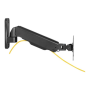 Logilink , Wall mount , Tilt, swivel, rotate , 17-32 , Maximum weight (capacity) 9 kg , Black