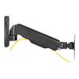 Logilink , Wall mount , Tilt, swivel, rotate , 17-32 , Maximum weight (capacity) 9 kg , Black