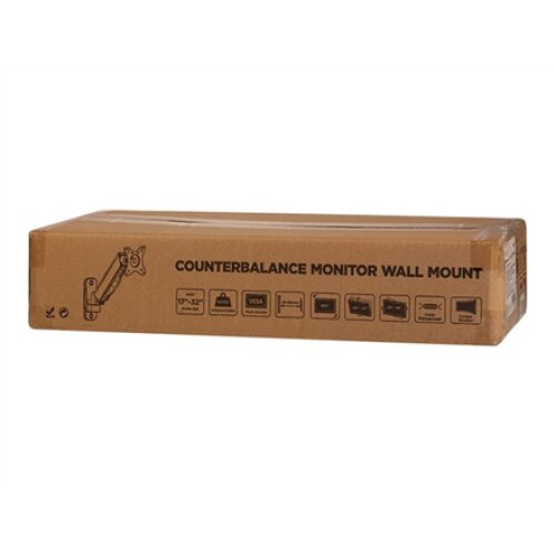 Logilink , Wall mount , Tilt, swivel, rotate , 17-32 , Maximum weight (capacity) 9 kg , Black