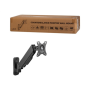 Logilink , Wall mount , Tilt, swivel, rotate , 17-32 , Maximum weight (capacity) 9 kg , Black