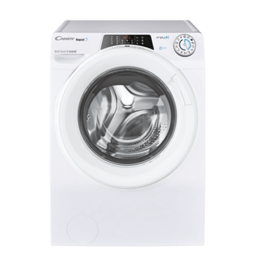 Candy , RO 14104DWME/1-S , Washing Machine , Energy efficiency class A , Front loading , Washing capacity 10 kg , 1400 RPM , Depth 58 cm , Width 60 cm , Display , TFT , Steam function , Wi-Fi , White