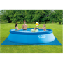 Intex , Easy Set Pool Set with Filter Pump, Safety Ladder, Ground Cloth, Cover , Blue