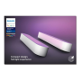 Philips Hue Play WCA Lightbar Base, Twin pack, White,42 W,2000-6500 Hue White Colour Ambiance