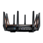GT-AX11000 Tri-band WiFi Gaming Router , ROG Rapture , 802.11ax , 4804+1148 Mbit/s , 10/100/1000 Mbit/s , Ethernet LAN (RJ-45) ports 4 , Mesh Support Yes , MU-MiMO No , No mobile broadband , Antenna type 8xExternal , 2 x USB 3.1 Gen 1